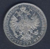 Ausztria 1860A. 1Fl Ag T:2