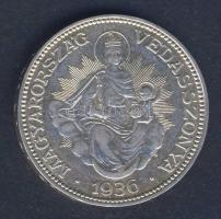 1936. 2P Ag "Madonna" T:2-
