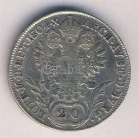 Ausztria/magyar verdejel 1804B 20Kr Ag "II. Ferenc" T:3