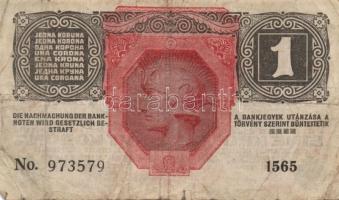 1916. 1K (2x) zöld "Deutschösterreich" felülbélyegzéssel + 1917. 2K (4x) zöld "DÖ&quo...
