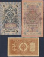 Oroszország kis vegyes bankjegy tétel, régi és modern pénzek egyaránt, összesen 19db T:vegyes