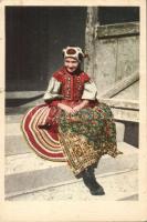 5 db magyar folklórlap (Kalotaszeg, Körösfő) / 5 Hungarian folklore cards