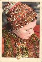 5 db magyar folklórlap (Kalotaszeg, Körösfő) / 5 Hungarian folklore cards