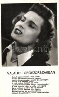 8 db többségében megíratlan magyar színészlap igazi legendákkal / 8 Hungarian Actor cards