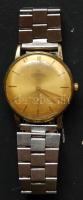 Svájci Cornavin márkájú 17 köves aranyozott számlapos karóra szíjjal