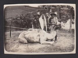 1938 Cairo cserkészek fotója / Photo of Japaneese scout in Cairo 6x9cm