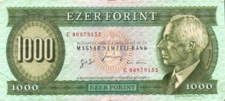 1993. 1000Ft "D" + 1996. 1000Ft "E" T:III