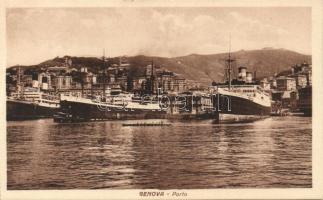Genova - 12 darabos régi képeslapfüzet, jó állapotban