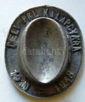 1910 Deli Pál Kalapgyár reklám alumínium kalap