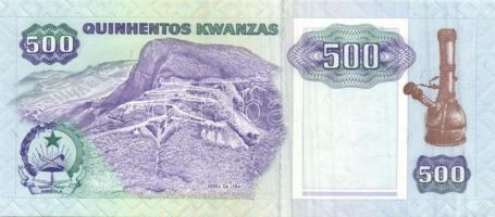 Angola 1991. 500K sign.:17. T:I kis sarokhullám