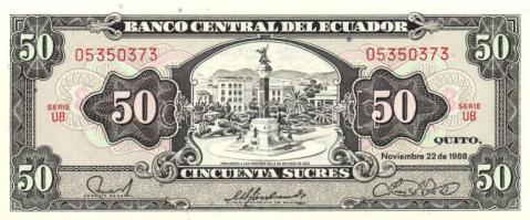 Ecuador 1988. 50S T:I