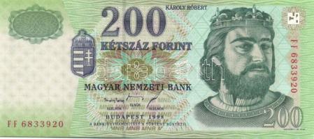 1998-2007. 200Ft 5klf évszámmal! T:I