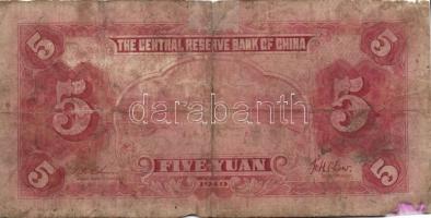 Kína 14klf bankjegy T:vegyes