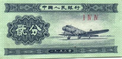 Kína 14klf bankjegy T:vegyes