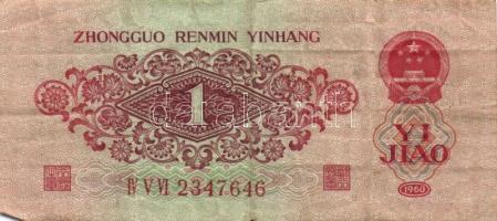 Kína 14klf bankjegy T:vegyes