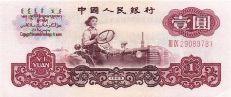 Kína 14klf bankjegy T:vegyes