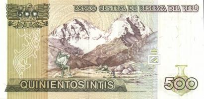 Peru 1987. 500I (2x) egymást követő sorszámmal T:I