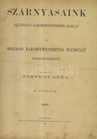 1895 Parthay Géza: Szárnyasaink-Az országos baromfitenyésztési egyesület illustrált hivatalos közlönye. Teljes évfolyam keménykötésben.