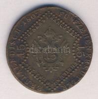 Ausztria / magyar verdejel 1807B 15Kr T:3