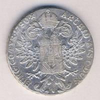 Ausztria 1780. SF Thaler Ag "Mária Terézia" újveret T:3