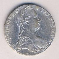 Ausztria 1780. SF Thaler Ag "Mária Terézia" újveret T:3