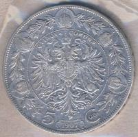 Ausztria 1907. 5K Ag T:2-