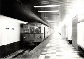 cca 1970 Pálmai István: 5 db metró-fotó 18x13 cm