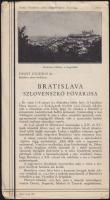 17 db háború előtti magyar utazási prospektus / 17 pre-war Hungary tourist-guides