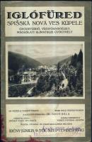 5 db háború előtti felvidéki és tátrai utazási prospektus / 5 pre-war Slovakia tourist-guides