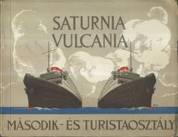 cca 1910 Saturnia és Vulcana 24 oldalas képes utazási prospektus / Saturnia and Vulcana 24p. booket with photos
