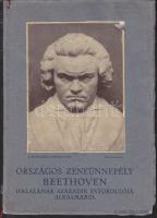 Beethowen: Országos zeneünnepély (lexikon), Egytemi nyomda, 1927, 96p. számos képpel (gerinc kissé sérült)