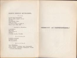 Babits Mihály: Versenyt az esztendőkkel új költemények (1928-1933), Nyugat. Első kiadás! Szabó Endre ex librisével