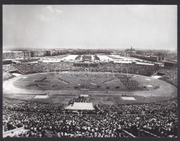 Népstadion ünnepélyes megnyitóról sajtófotó