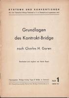 cca 1950 3 német bridzs-füzet / 3 German bridge-booklet