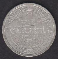 1933. 2P Ag "Madonna" T:3 kis ph