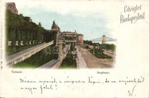 1899 Budapest I. Várbazár litho