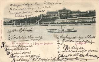 1899 Budapest I. Királyi Vár és Várbazár