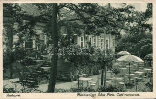 Budapest II. Hűvösvölgyi Éden-Park étterem So.Stpl (EB)