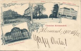 Körmend a Batthyány-kastéllyal (pinhole)