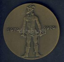 1976. "II. Rákóczi Ferenc" Br emlékérem. Szign. Madarassy T:1