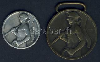 CCa. Századforduló DN "Ferencz Városi Torna Club" Br díjérem pár Szign.Berán Lajos T:2