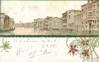 Venice litho artist signed