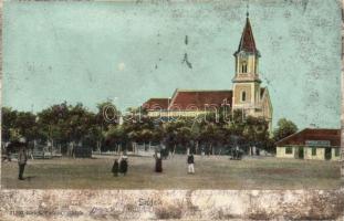 Siófok templom Horváth János üzletével