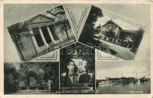 Balatonfüred-Gyógyfürdő Blaha Lujza nyaralójával