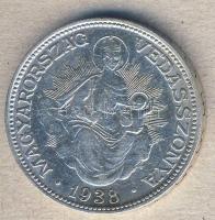 1938 2P Ag "Madonna" T:2- apró ph.