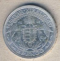 1938 2P Ag "Madonna" T:2- apró ph