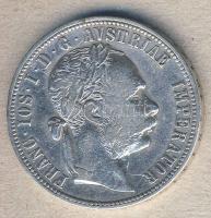 Ausztria 1881. 1Fl Ag T:3 kis ph.