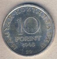 1948. 10Ft "Széchenyi" Ag T:2 apró ph