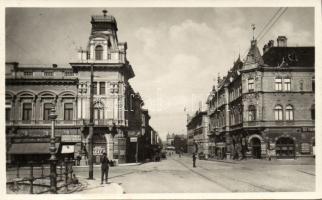 Szeged Kállay Albert utca Lukács Miksa fűszer- és terményüzletével