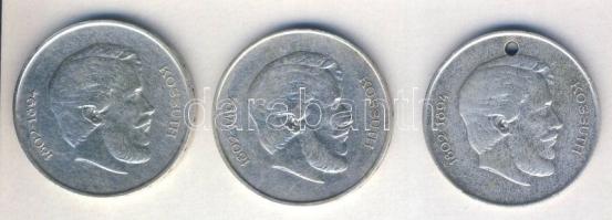 1947. 5Ft Ag (3x) "Kossuth" T:3 ph. ly.